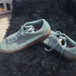 Light blue nike ftw supreme sb size 14
